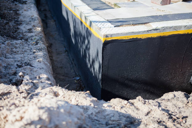 Residential Emergency Waterproofing installation at a Haslett, MI home by SJ Waterproofing Pros